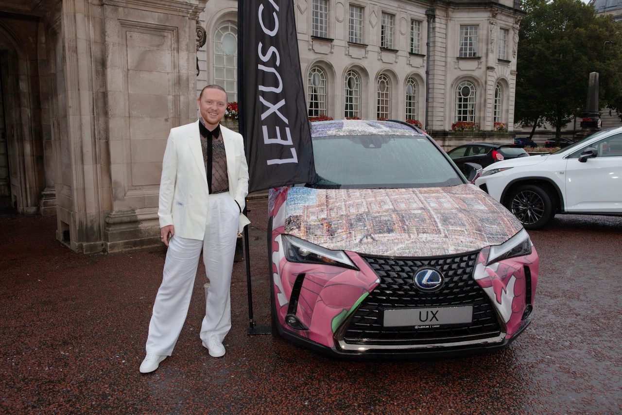 lexus ux art car cardiff life awards 3